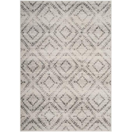 Safavieh 12 x 12 ft. Adirondack Power Loomed Square Rug Light Grey & Grey ADR131C-12SQ